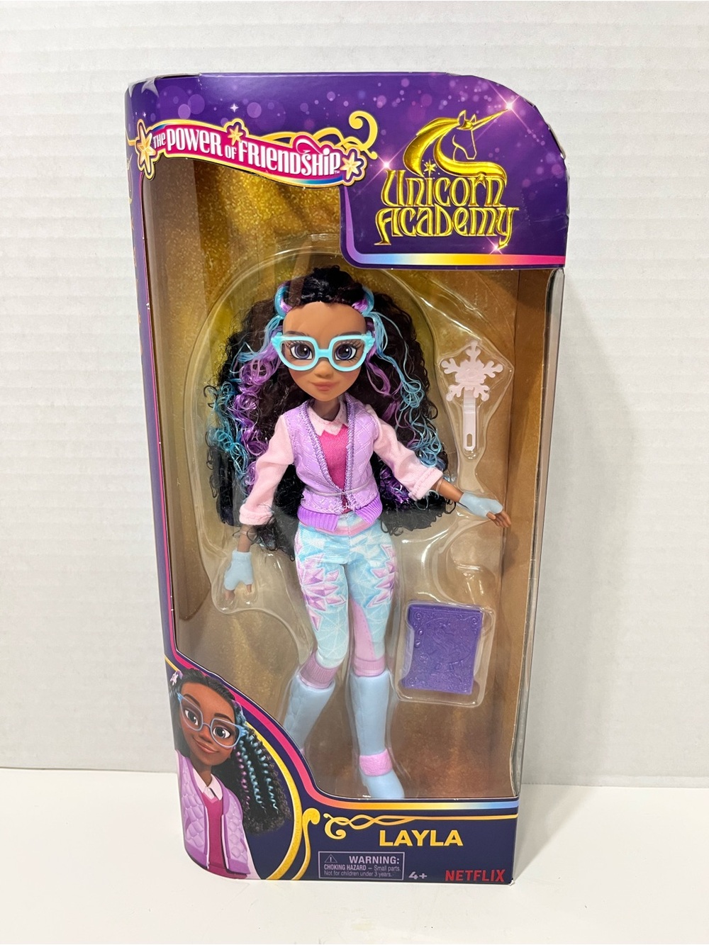 UNICORN ACADEMY Layla doll the power of friendship Netflix NWT